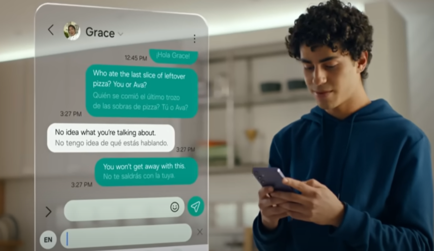 Live Translate with Samsung AI
